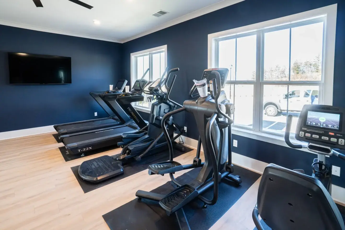 fitness center at cottages at battlefield crossing ringgold apartments